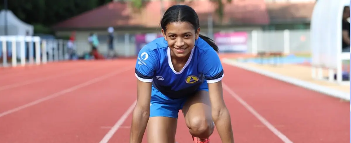 La velocista nicaragüense María Carmona brilla en París 2024