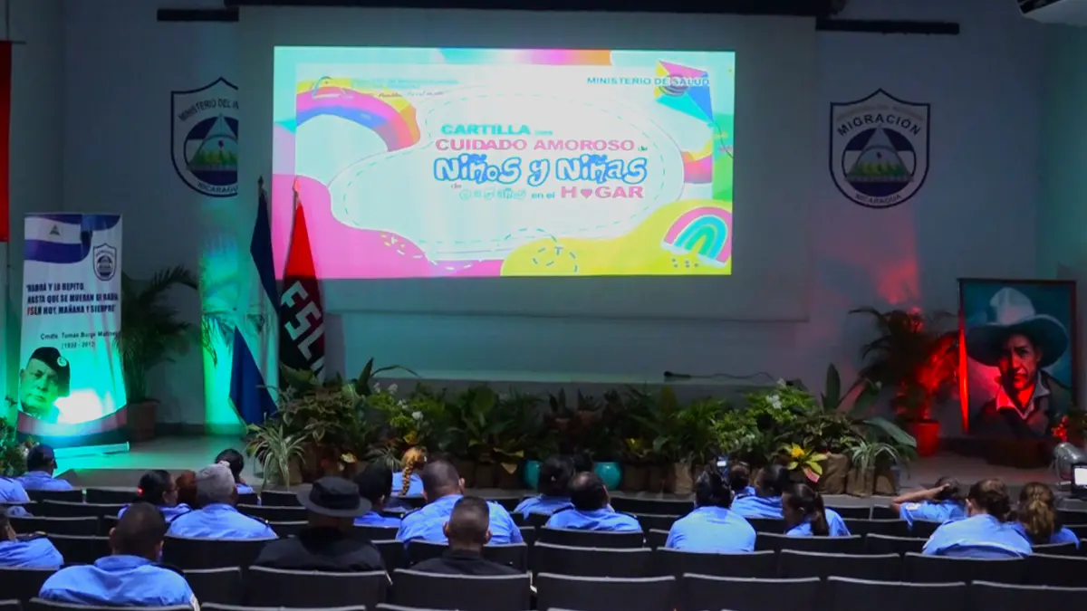 Ministerio del Interior fomentan cuidado integral de la niñez nicaragüense