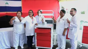 Entrega de 300 carros de paro mejora la atención primaria en Nicaragua