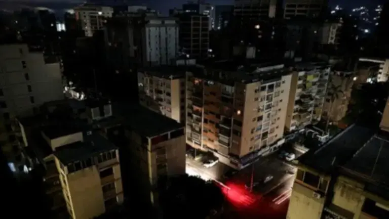 Sabotaje eléctrico afecta a varios estados en Venezuela