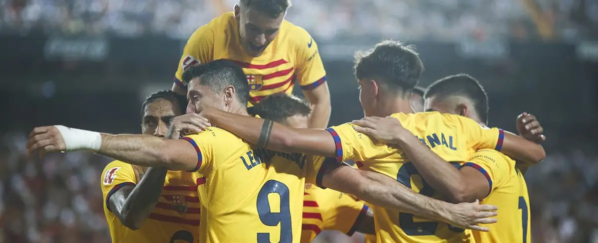Barcelona inicia la temporada con victoria sobre Valencia