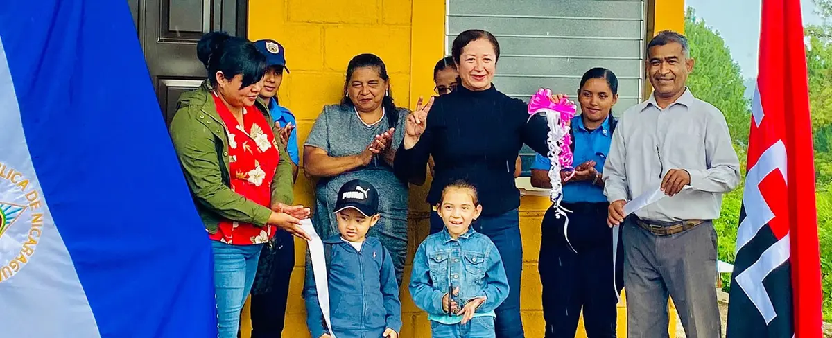 Más viviendas a familias en La Libertad, Chontales