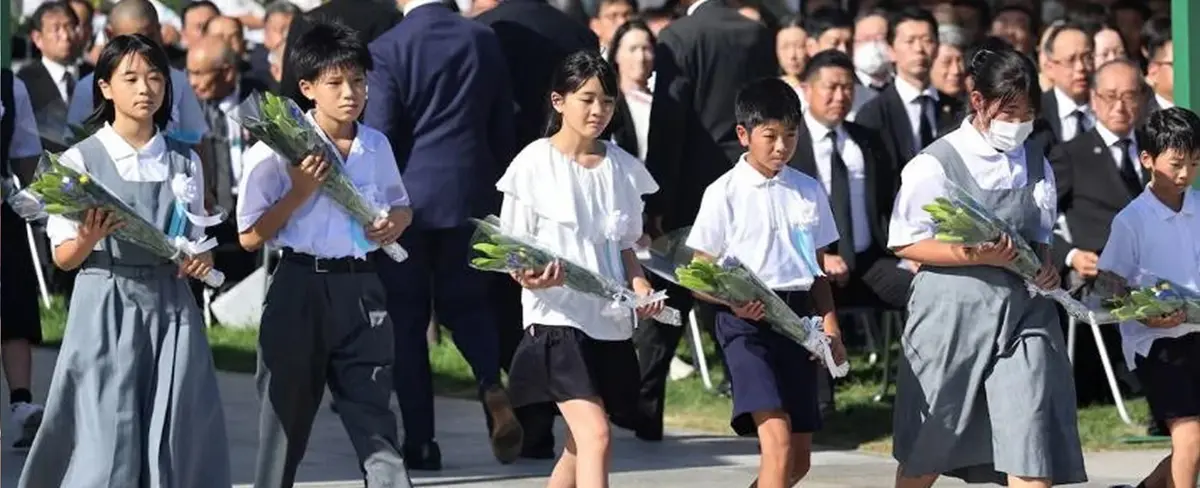 Rinden homenaje en Japón a víctimas de bombardeo atómico de Nagasaki