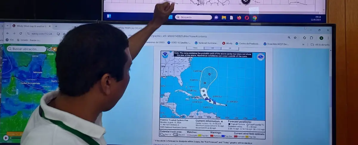Bajas presiones dominarán el clima nacional esta semana
