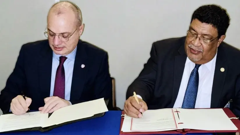 Nicaragua y Albania firman Acuerdo de Libre Visado en la ONU