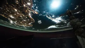 Astronauta capta la explosión de un meteorito