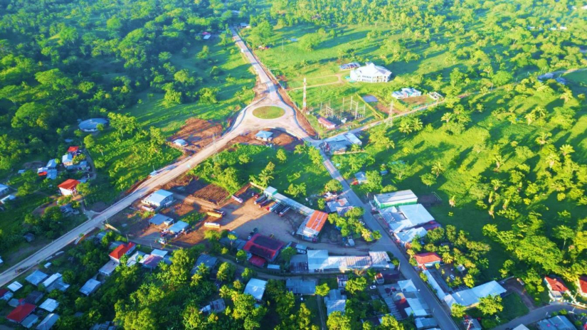 Inauguran tercer tramo de la carretera Siuna a Rosita en la Costa Caribe Norte