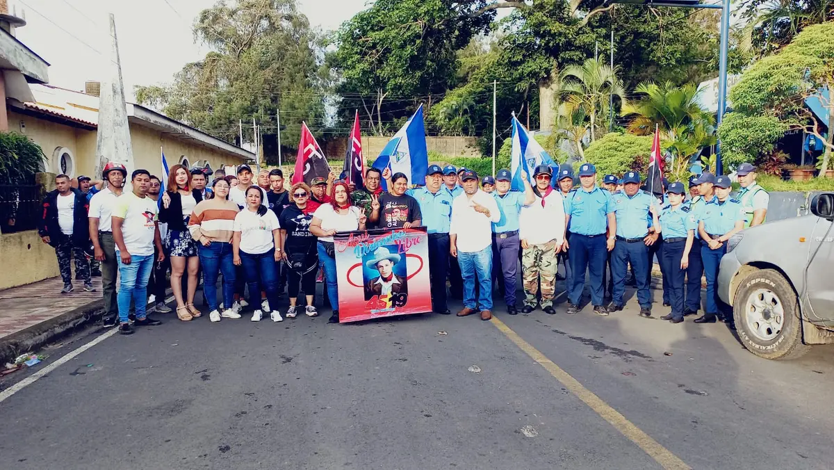Carazo celebra el 45 aniversario de la Policía Nacional