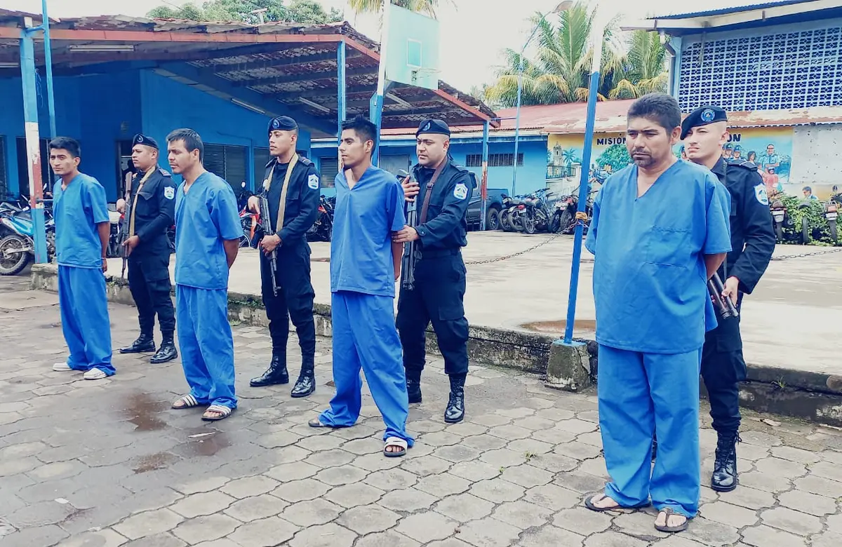 Ocho detenidos en Carazo por delitos de alta peligrosidad