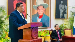 Discurso del canciller Valdrack Jaentschke ante el Cuerpo Diplomático de nuestro País