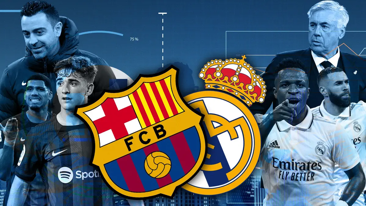 El Barcelona golea al Real Madrid y toma la delantera en la liga