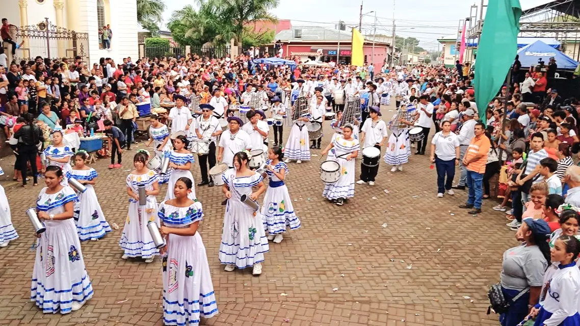 Gran fiesta en Diriamba: 130 años como ciudad en tradición y música