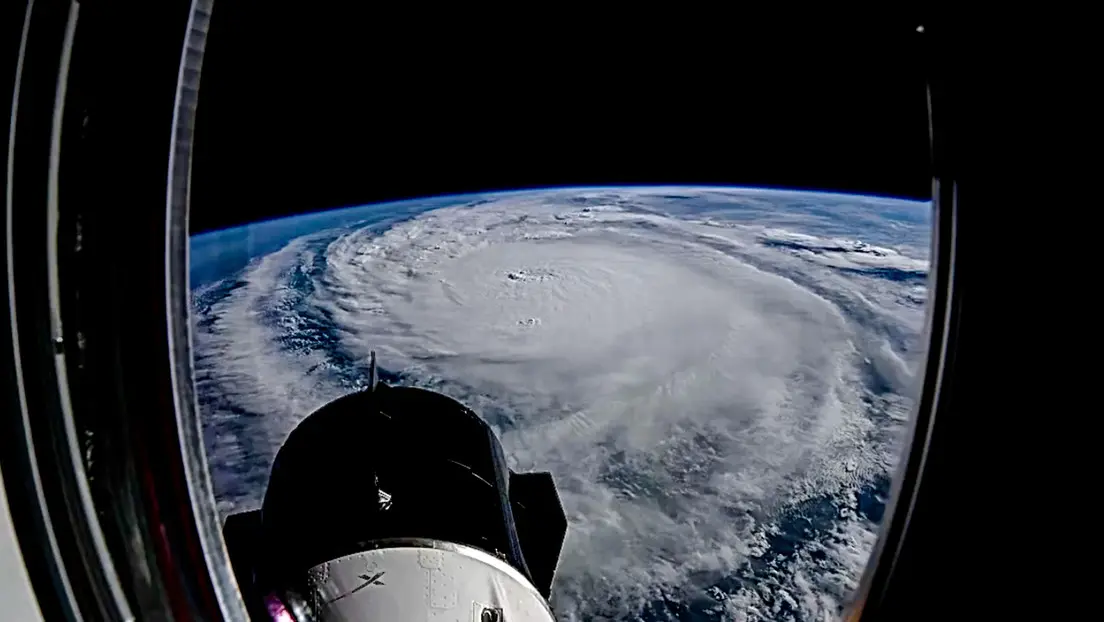 Imágenes impactantes del Huracán Milton desde el Espacio