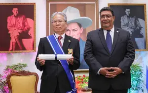 Nicaragua condecoró con Orden José de Marcoleta a embajador japonés