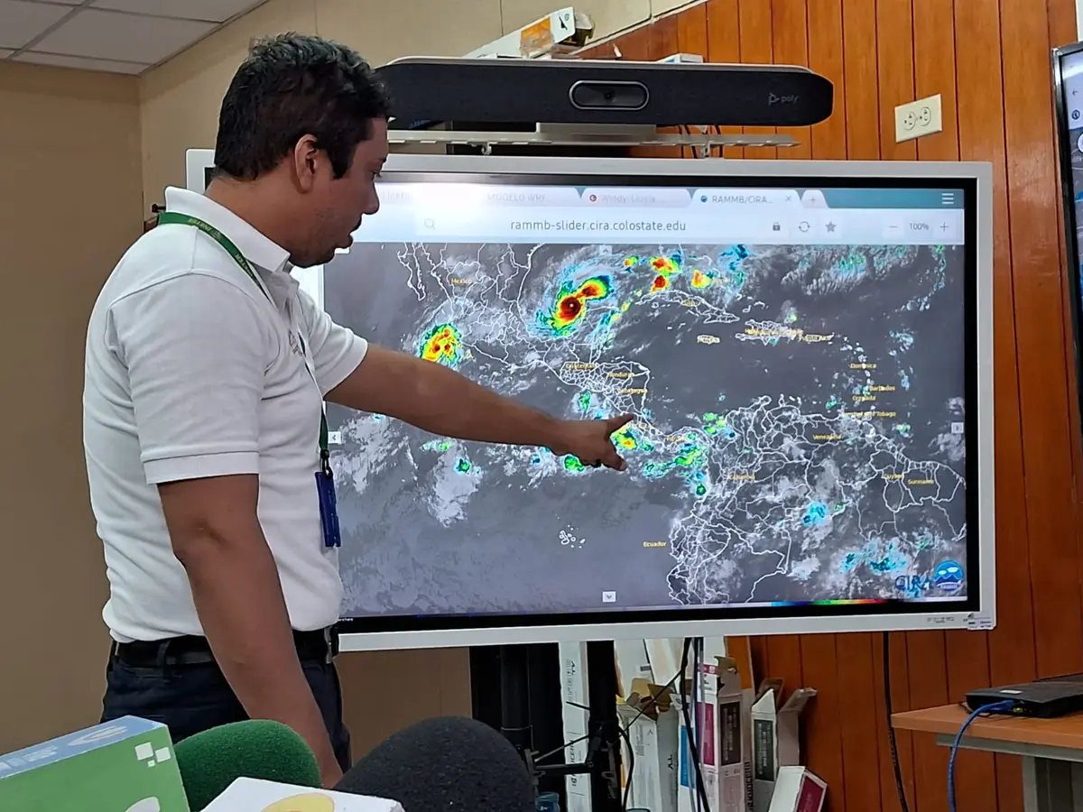 Lluvias débiles a moderadas para esta semana pronostica Ineter
