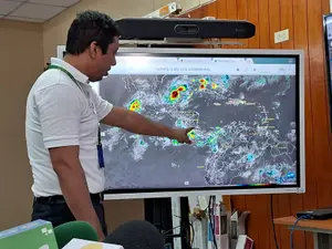 Lluvias débiles a moderadas para esta semana pronostica Ineter