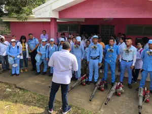 Barrio Camilo Ortega desarrolla campaña de abatización integral