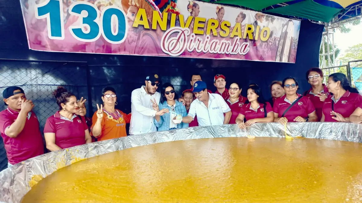 Diriamba celebra su 130 aniversario con un Picadillo Gigante