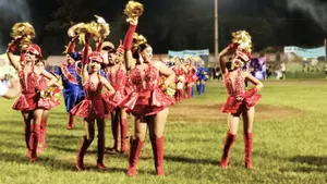 Bandas rítmicas demuestran sus habilidades en festival de Jinotepe