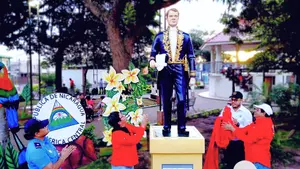Un monumento en honor a Rubén Darío es inaugurado en Diriamba
