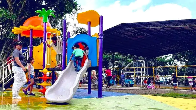Restauran parque Rubén Darío de Jinotepe para el disfrute de las familias