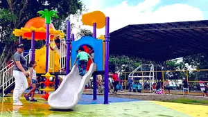 Restauran parque Rubén Darío de Jinotepe para el disfrute de las familias