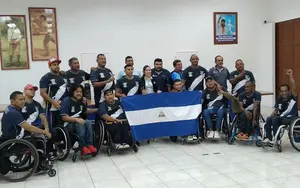 Abanderan selección de Baloncesto paralímpica rumbo a campeonato Centroamericano