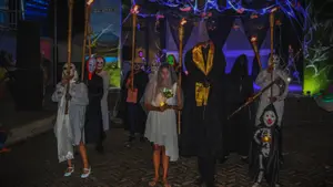 La noche de mitos y leyendas de «La Muerte Quirina» en San Jorge