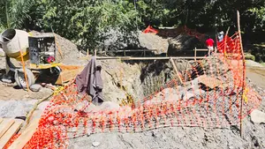 Jalapa avanza en la construcción del puente La Garita - Santa Rosa