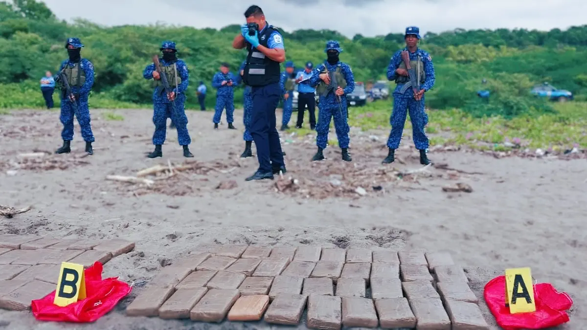 Golpe al narcotráfico: Ejército y Policía incautan 80 paquetes de cocaína