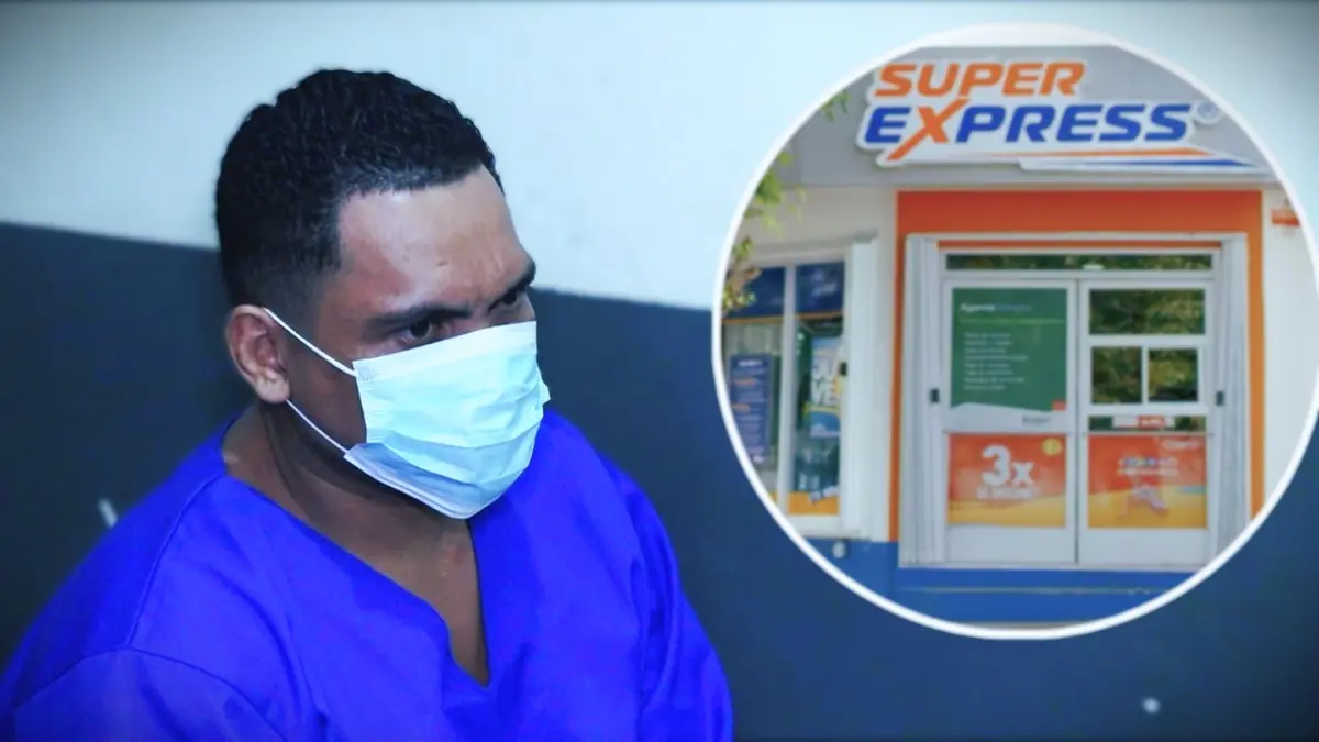 Hombre roba más de C$17 mil y una botella de ron en el Super Express de Monseñor Lezcano