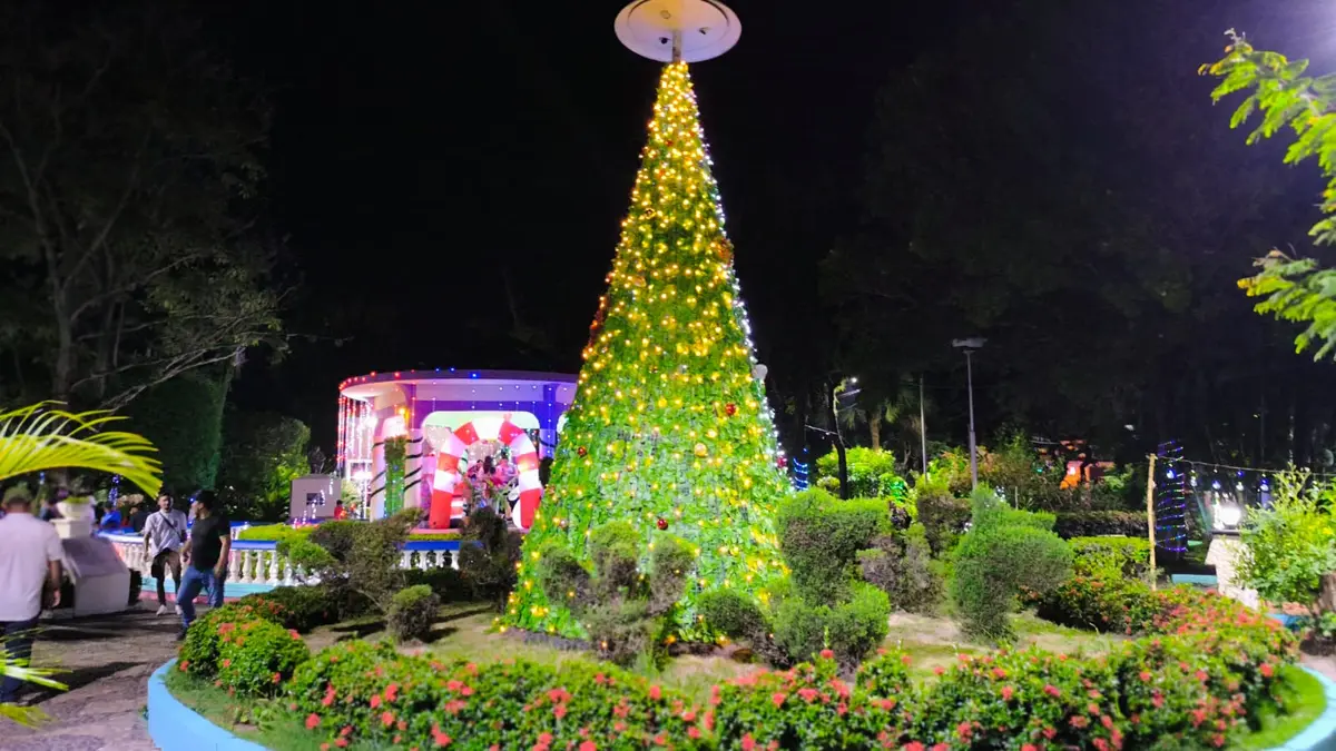 Ocotal inaugura la Navidad con el encendido de luces en la ciudad