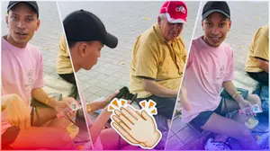 La Juan Pablo solidaria con un señor vendedor, llama a la acción a sus seguidores