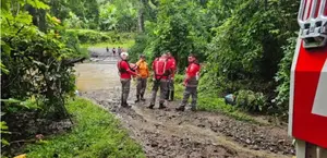 Alerta naranja en Costa Rica por lluvias y deslizamientos