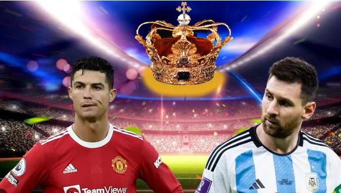 Messi persigue a Ronaldo en la carrera por el título de goleador histórico