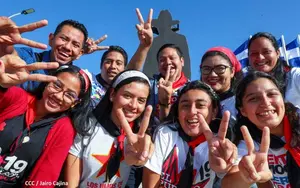 Juventud nicaragüense respalda gestión del Presidente Daniel Ortega