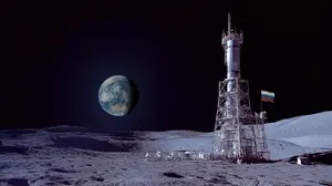 Rusia instalará una central nuclear en la Luna para la ILRS
