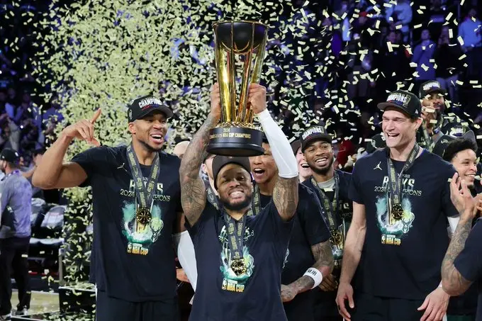 Bucks de Milwaukee arrasan y se coronan en la Copa NBA