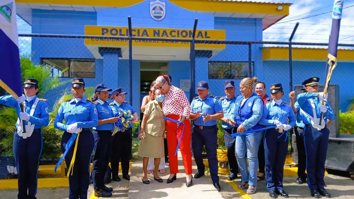 Inauguran moderna unidad policial en Santa Teresa, Carazo