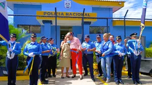 Inauguran moderna unidad policial en Santa Teresa, Carazo