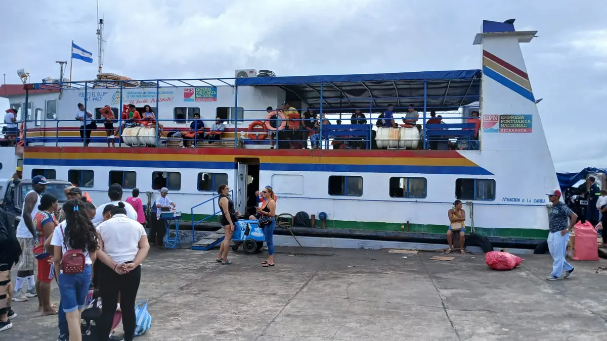 Familias nicaragüenses se dirigen a Corn Island