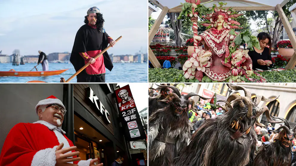 Tradiciones navideñas sorprendentes alrededor del mundo