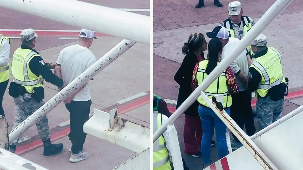Sujeto amenaza a tripulación y desata caos en vuelo comercial