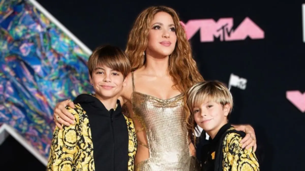 Shakira celebra el debut musical de sus hijos Milan y Sasha