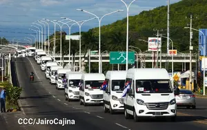Más de 2 mil buses serán entregados a municipios del Occidente y Carazo