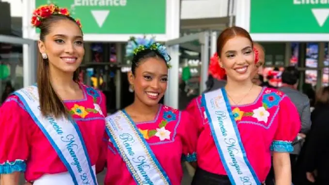 Reinas Nicaragua brillan en la Feria Internacional de Turismo en Madrid