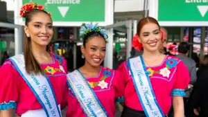 Reinas Nicaragua brillan en la Feria Internacional de Turismo en Madrid