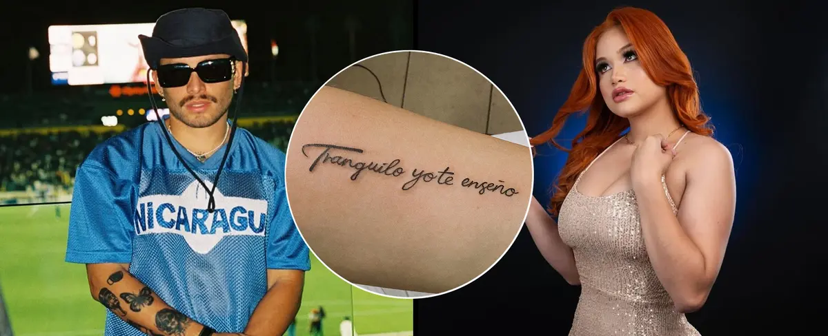 Salma Flores pierde reto y se tatúa la popular frase de Don Joaco