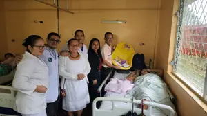 Primer bebé de Bluefields en 2025 recibe la bienvenida oficial