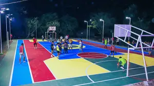 Nueva cancha multiusos impulsa el deporte en Potosí, Rivas